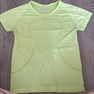 Lime Green lululemon Short Sleeve Swifty tech